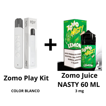 Zomo Play Kit + Zomo Juice NASTY 60 ML - 3 mg